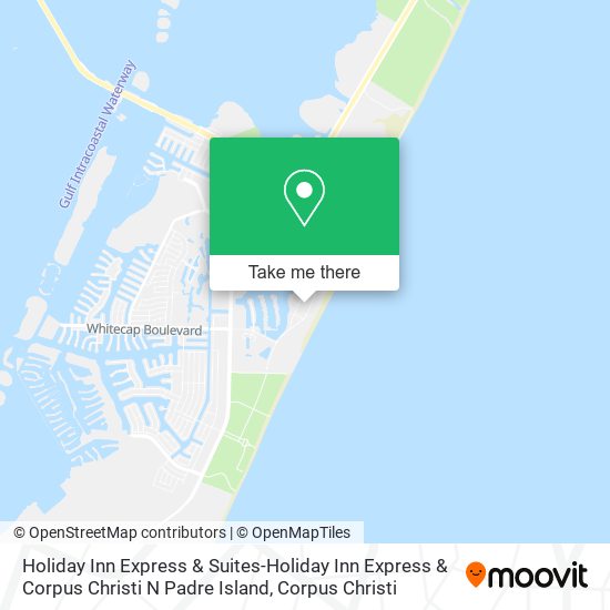 Mapa de Holiday Inn Express & Suites-Holiday Inn Express & Corpus Christi N Padre Island