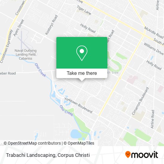 Trabachi Landscaping map