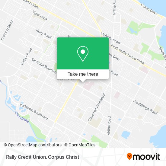 Rally Credit Union map