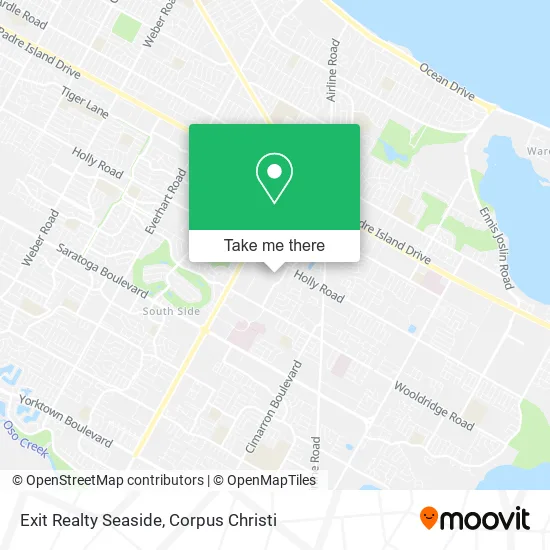Mapa de Exit Realty Seaside