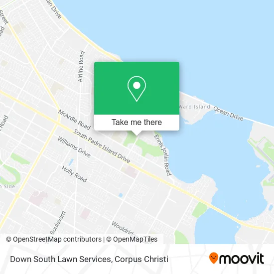 Mapa de Down South Lawn Services