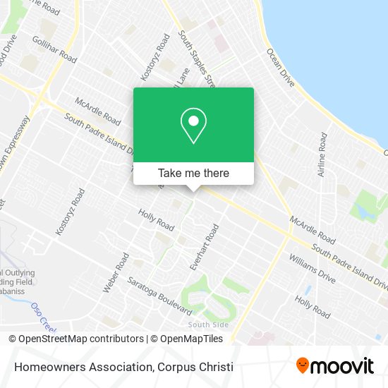 Mapa de Homeowners Association