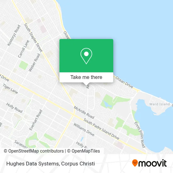 Hughes Data Systems map