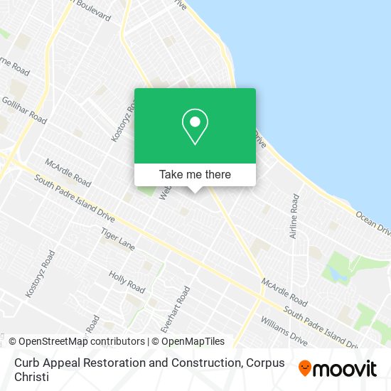 Curb Appeal Restoration and Construction map