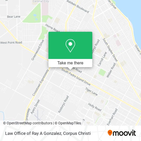 Law Office of Ray A Gonzalez map