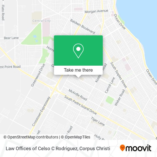 Law Offices of Celso C Rodriguez map