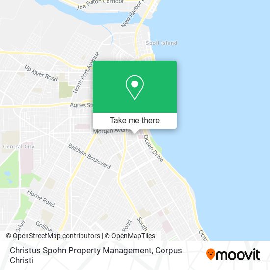 Christus Spohn Property Management map