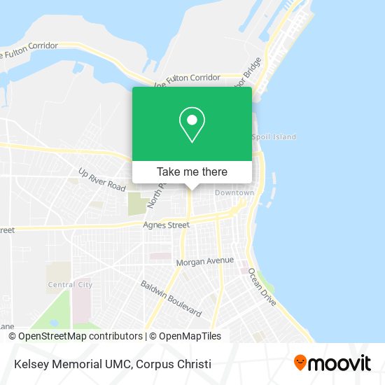 Kelsey Memorial UMC map