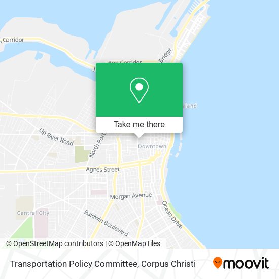 Transportation Policy Committee map