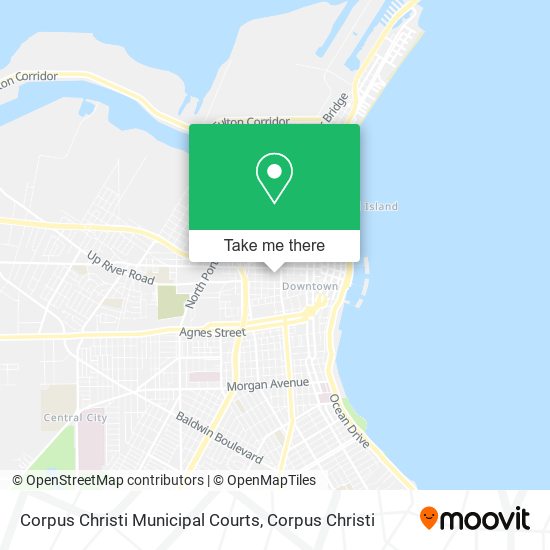 Corpus Christi Municipal Courts map