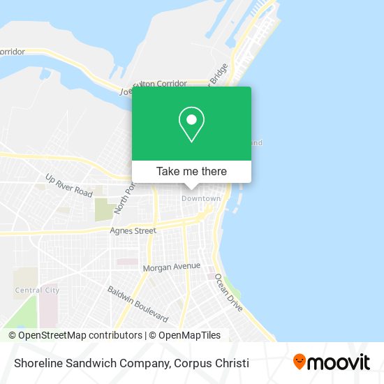 Shoreline Sandwich Company map