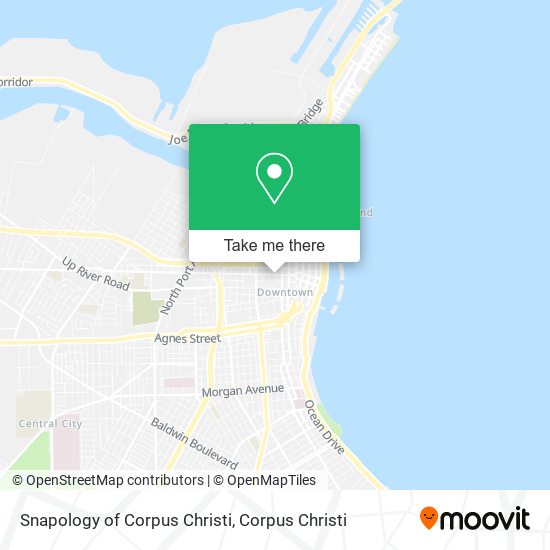 Snapology of Corpus Christi map