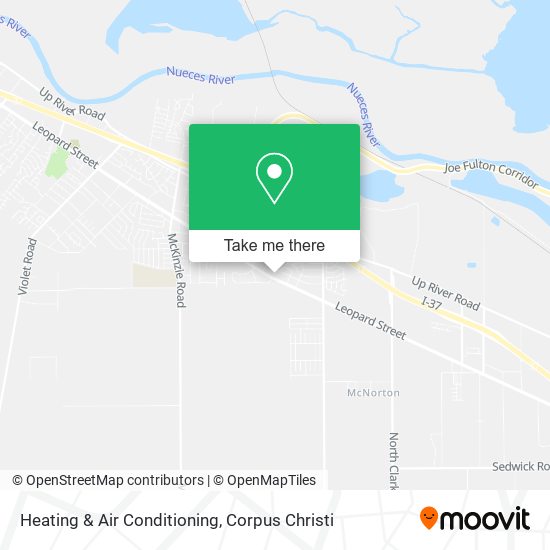 Heating & Air Conditioning map