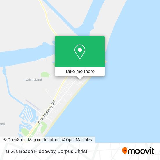 G.G.'s Beach Hideaway map