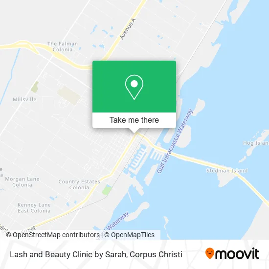 Lash and Beauty Clinic by Sarah map
