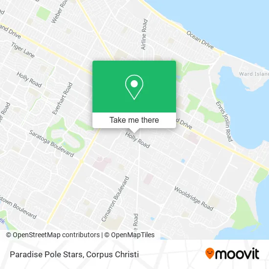 Mapa de Paradise Pole Stars