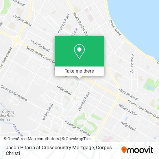 Jason Pitarra at Crosscountry Mortgage map