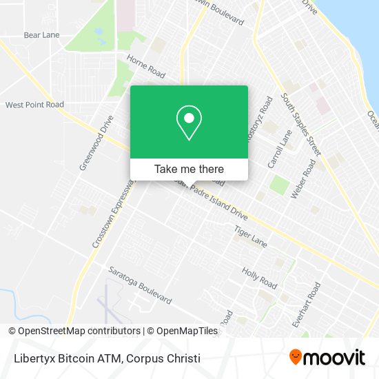 Libertyx Bitcoin ATM map