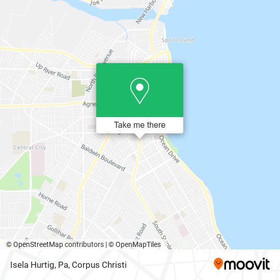 Isela Hurtig, Pa map