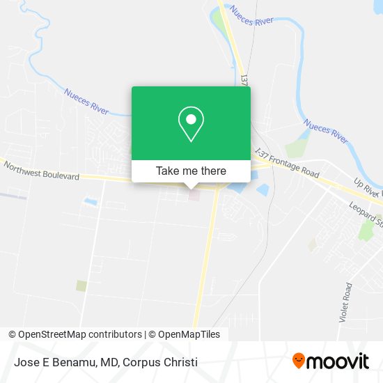 Jose E Benamu, MD map