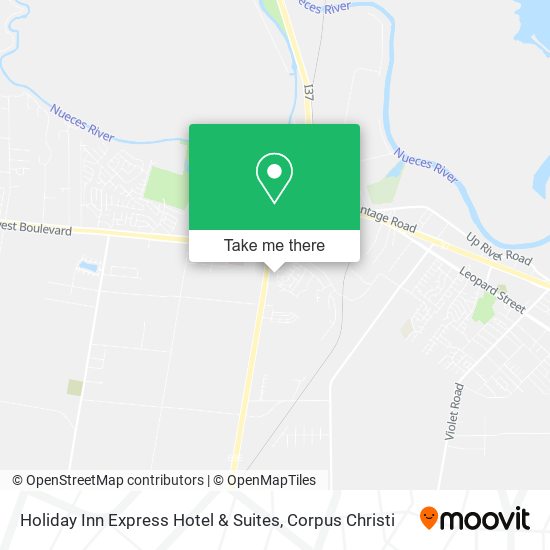 Holiday Inn Express Hotel & Suites map