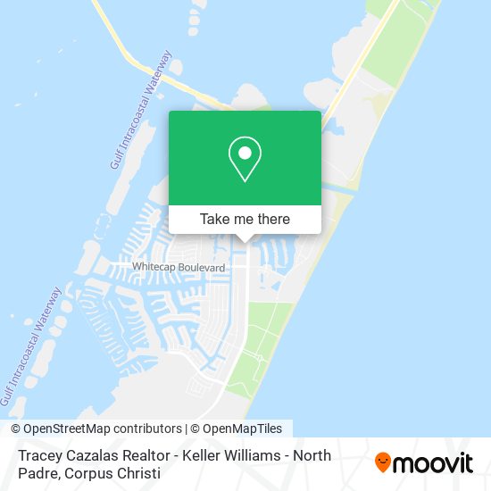 Tracey Cazalas Realtor - Keller Williams - North Padre map