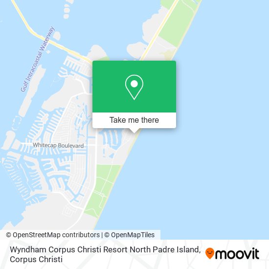 Mapa de Wyndham Corpus Christi Resort North Padre Island