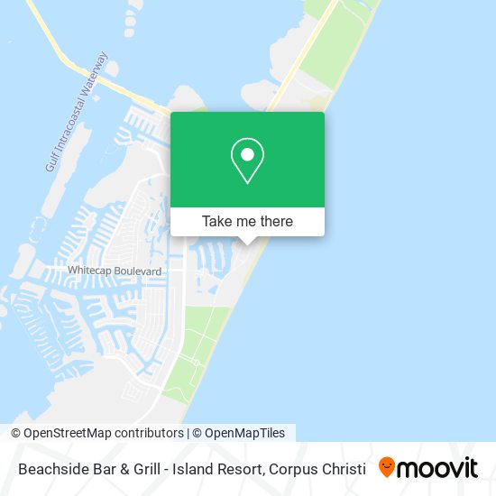 Mapa de Beachside Bar & Grill - Island Resort