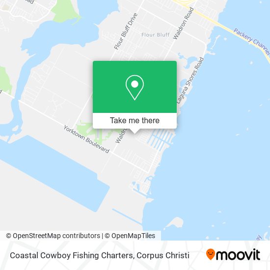 Coastal Cowboy Fishing Charters map