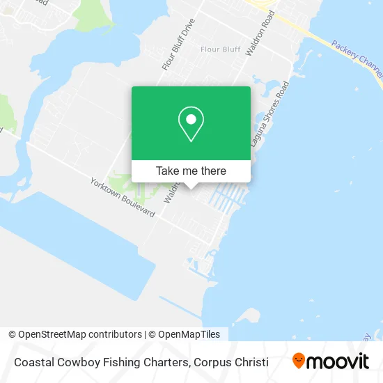 Coastal Cowboy Fishing Charters map