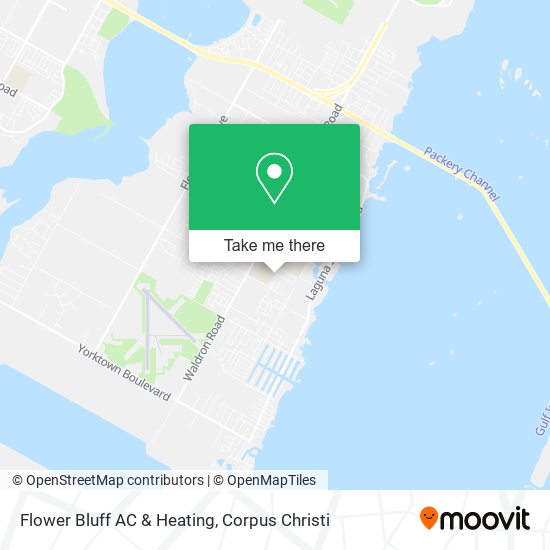 Flower Bluff AC & Heating map