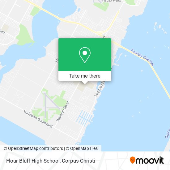 Flour Bluff High School map