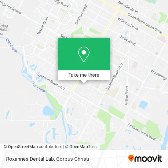 Roxannes Dental Lab map