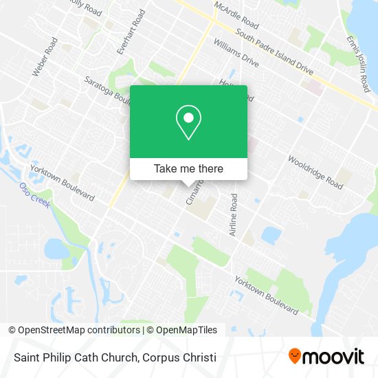 Saint Philip Cath Church map