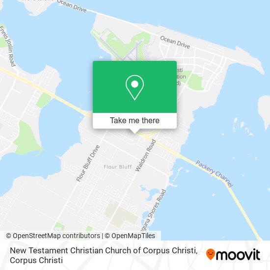 Mapa de New Testament Christian Church of Corpus Christi