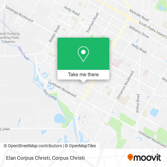 Elan Corpus Christi map