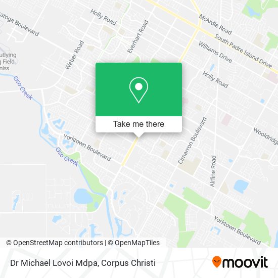 Mapa de Dr Michael Lovoi Mdpa