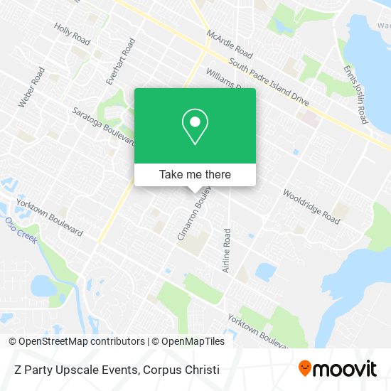 Mapa de Z Party Upscale Events