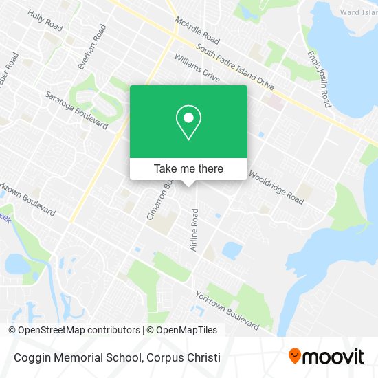 Coggin Memorial School map