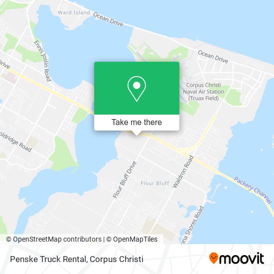Penske Truck Rental map