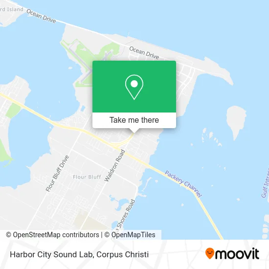 Harbor City Sound Lab map