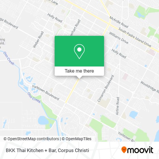 BKK Thai Kitchen + Bar map