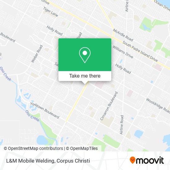 Mapa de L&M Mobile Welding