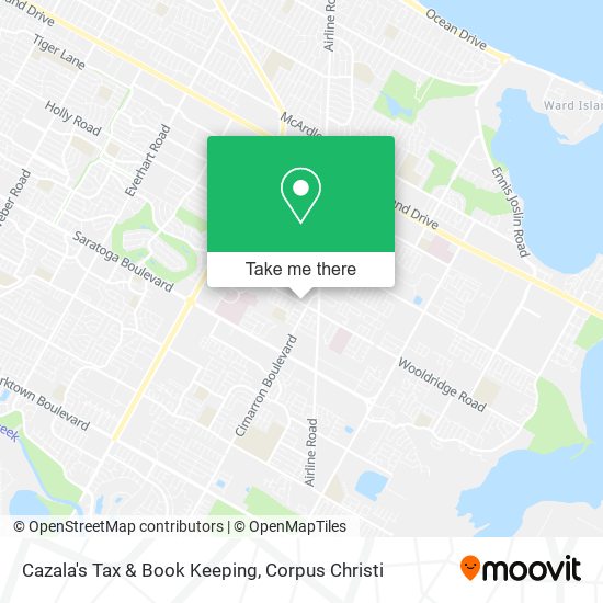 Cazala's Tax & Book Keeping map