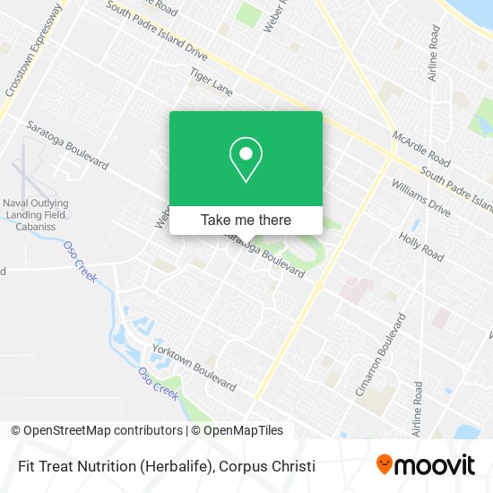 Mapa de Fit Treat Nutrition (Herbalife)