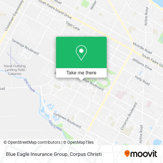 Blue Eagle Insurance Group map