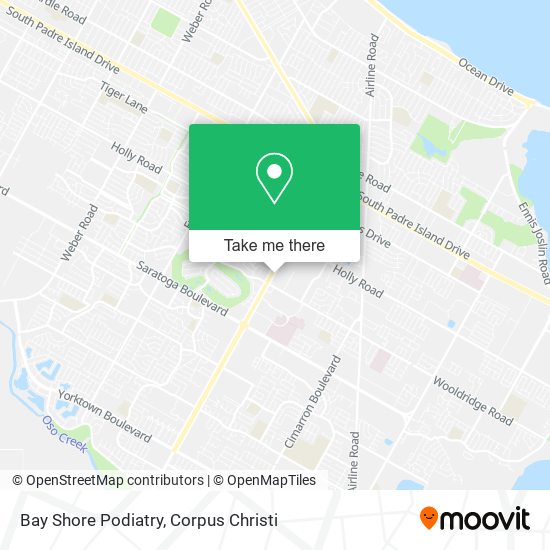 Bay Shore Podiatry map