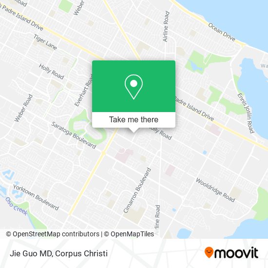 Mapa de Jie Guo MD
