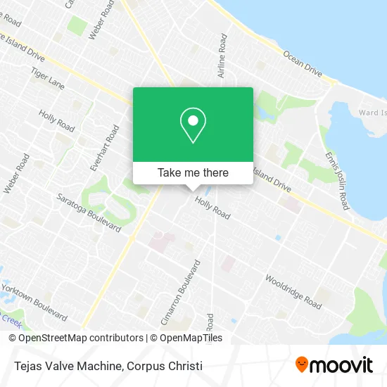 Mapa de Tejas Valve Machine