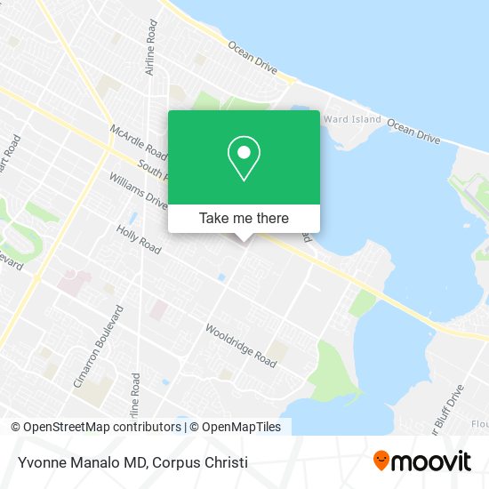 Mapa de Yvonne Manalo MD
